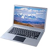 BYYBUO Laptop 14.1 inch Full HD, Intel Celeron Processor, RAM 4GB ROM 64GB SSD 128/512GB, Windows...