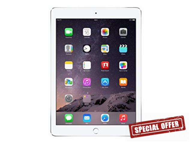 Apple iPad Air 2 16GB Wi-Fi - Silver (Renewed)