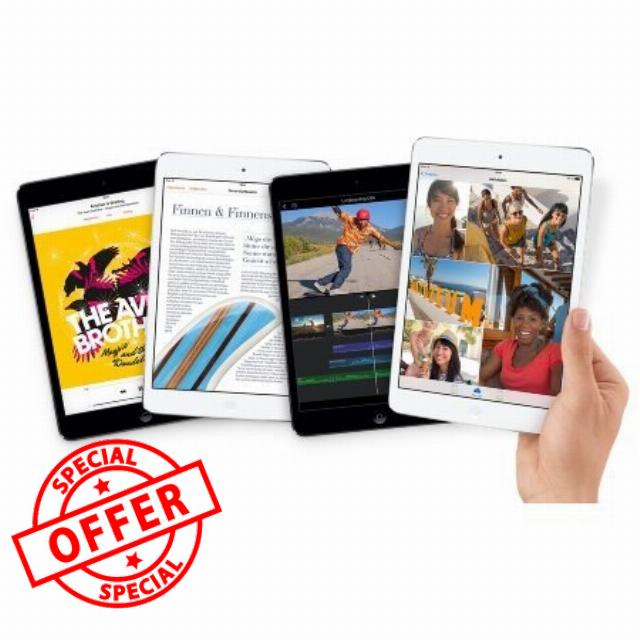 Apple iPad Mini 16GB WiFi & Cellular (Silver) (Refurbished)