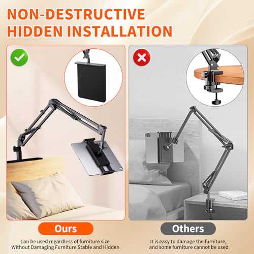 Stable Long Arm Tablet Stand for Sofa & Table(NB-35D PLUS)