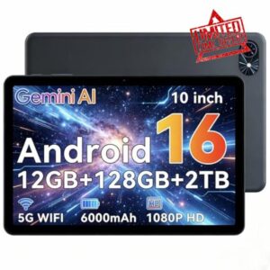 10 Inch Android 16 Tablet with GEMINI AI 2.0
