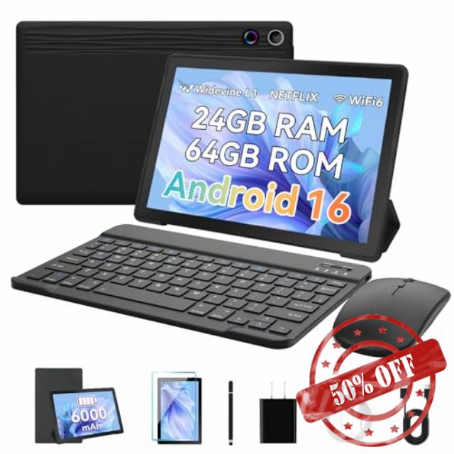 Freeski Tablets 10 inch Tablet Android 16