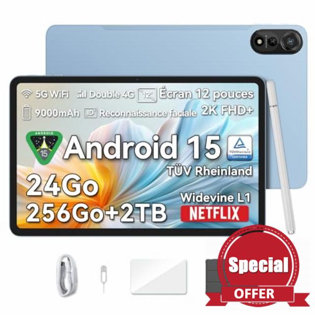 BLACKVIEW MEGA 2 (Tablet 4G - 12'' - 8/256GB) BLUE