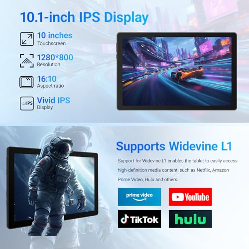 IPS丨1280*800丨WiFi 6丨BT5.3丨Tab PC with Dual Camera 5MP+8MP
