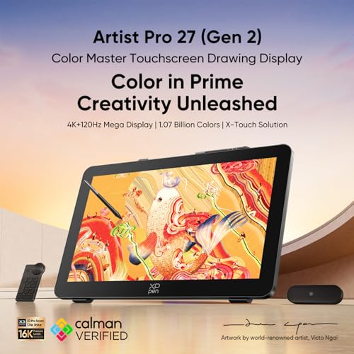 27" 4K Drawing Monitor with 120Hz Refresh Rate