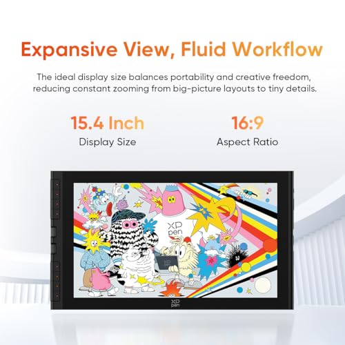 15.4" Pen Display with X4 Smart Chip Stylus