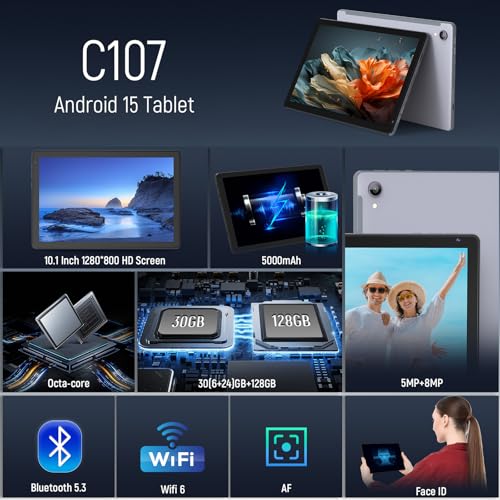Android Tablet with 30GB+128GB+1TB