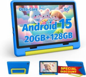 Ainmel 10 inch Kids Tablet with Case