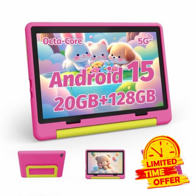 Ainmel 10 inch Kids Tablet with Case