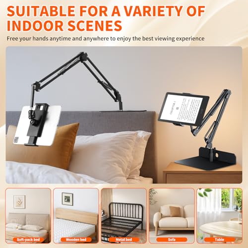 Adjustable Kindle and iPad Holder for Reading in Bed