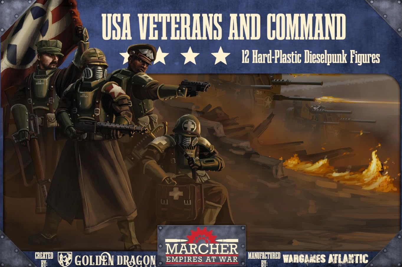 Marcher: USA Veterans and Command
