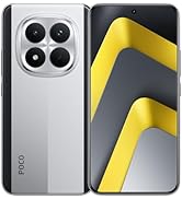 Text reads 'Image 5'. Black smartphone with prominent camera module displayed from multiple perspectives, showing abstract screen design with yellow geometric pattern.
