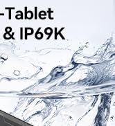 Blackview Active 8 Pro Outdoor Tablet, 16GB RAM + 256GB ROM, 2.4K FHD+ 10.36 Inch, 33W 22000mAh Batteries...