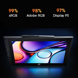 Text reads 'AO Nonbrushed Coating', 'AF Coating', 'DC Dimming Flickerless'. Product display box with colorful graffiti-style artwork design shown against black background.