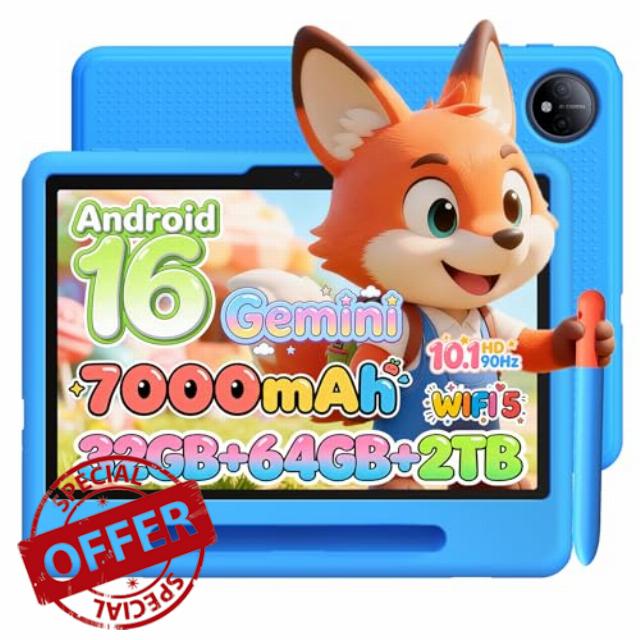 P10 Kids Tablet 3-7 Years Old