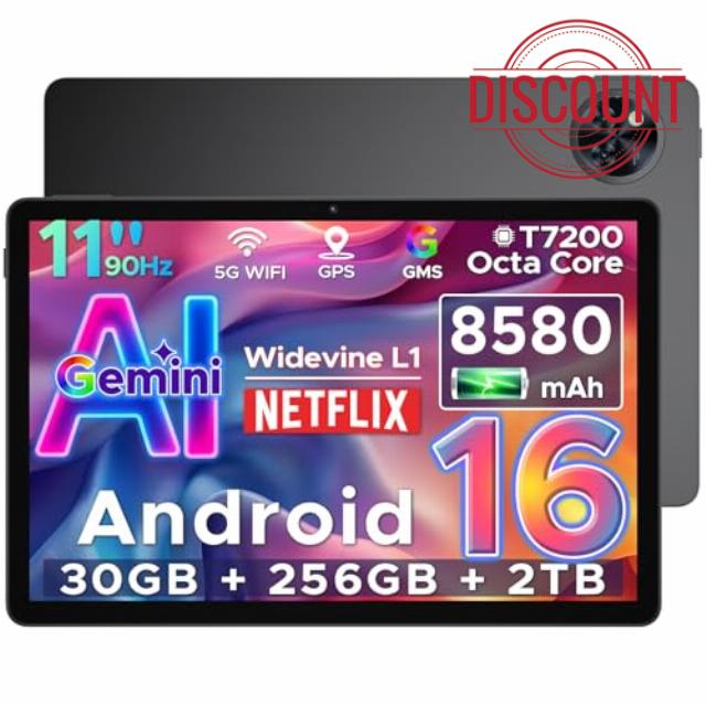 U11 Pro Android 16 AI Tablet