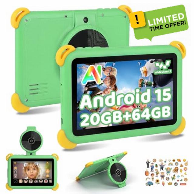 Ainmel Kids Tablet 7 inch Android 15 Tablet for Kids