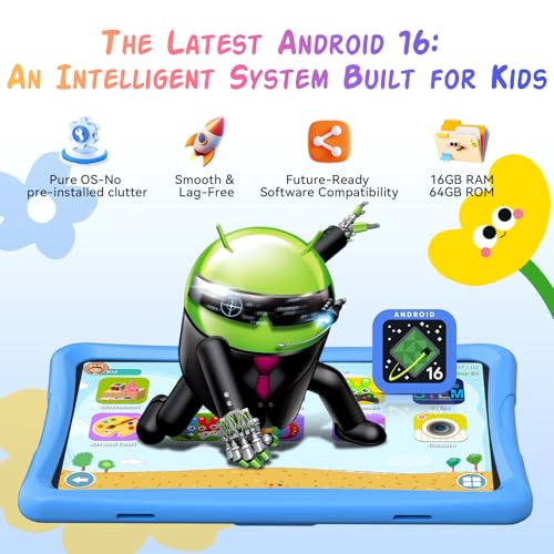 Android 16 Tablet for kids Space