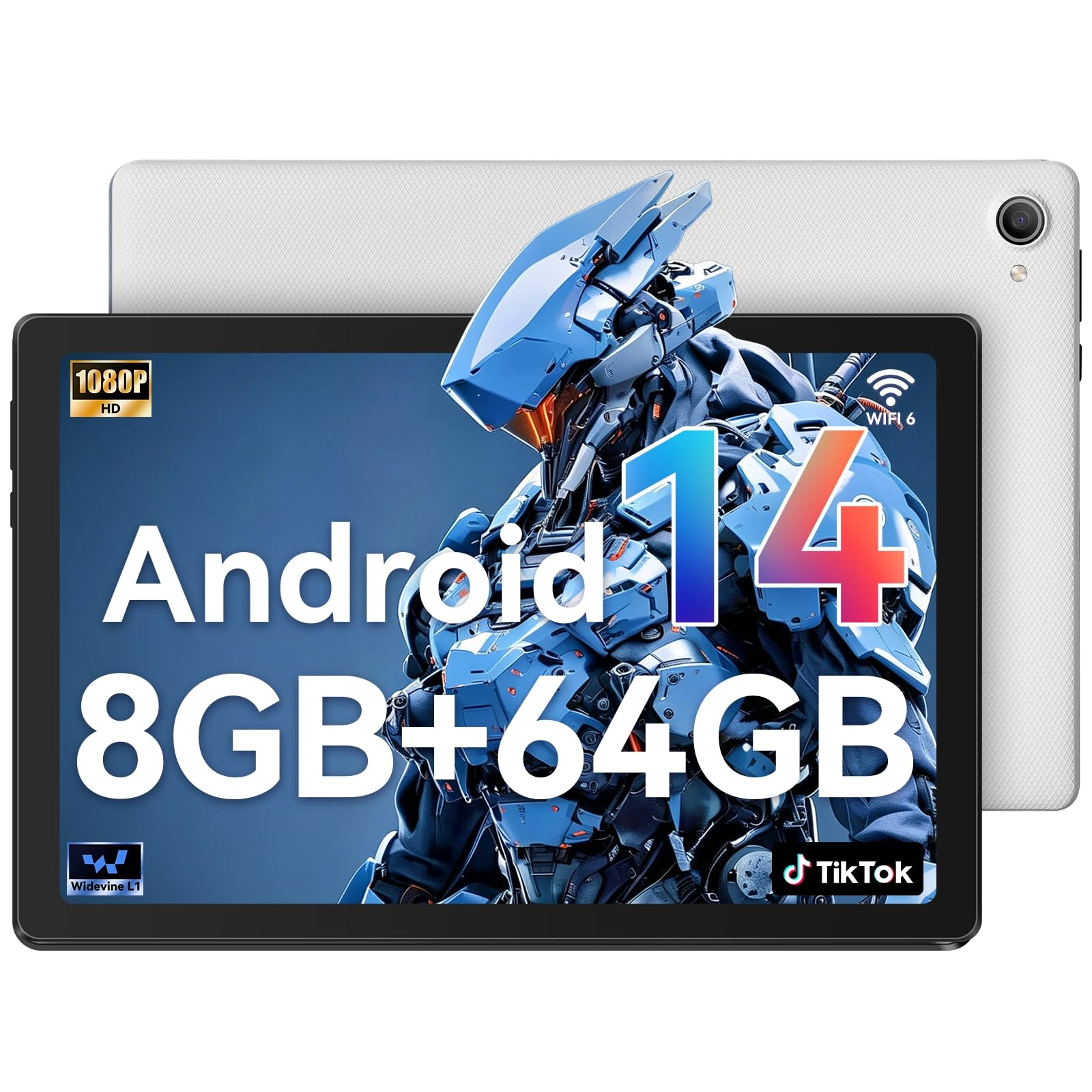 1280 * 800 IPS HD Screen(White)