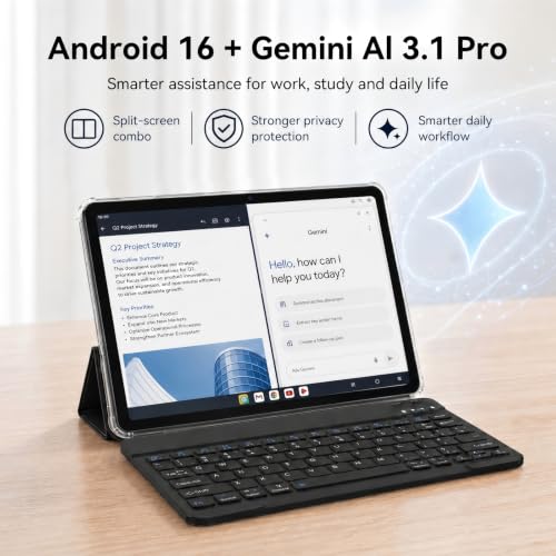 Android 16 Tablets with 10 Inch HD+IPS Display