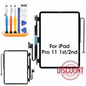 AGCUT Screen Replacement for iPad Pro 11 1ST/ 2ND 11 Inch Touchscreen for iPad Pro 11 1ST 2018 A1980 A2013 A1934 A1979 Digitizer Repair Tools & Kits