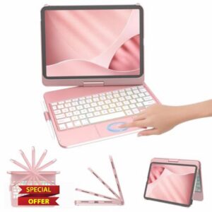 FUWANG Keyboard Case for iPad A16 11th Gen 2025 and 10th Gen 2022