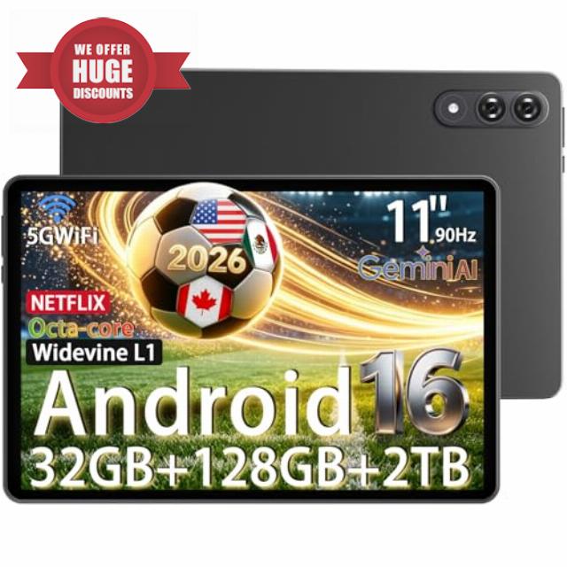 Raemond Android 16 Tablet 11 Inch with Gemini AI