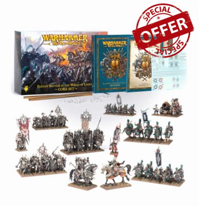 Games Workshop - Warhammer The Old World: Fantasy Battles in the World of Legend Core Se