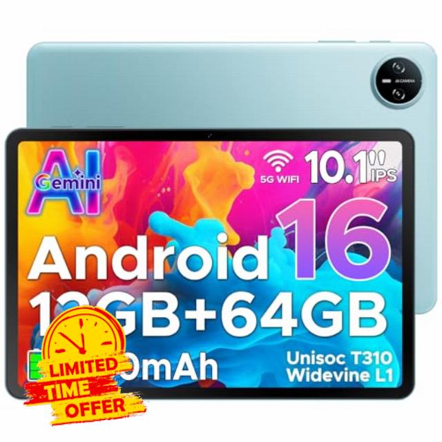Tab A9 Android 16 Tablet With Gemini AI 10 Inch 2026