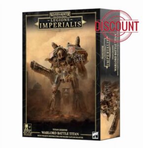 Games Workshop - Warhammer The Horus Heresy - Legions Imperalis: Warlord Titan with Volkite Destructor and Macro-gatling Blaster [EPIC SCALE]