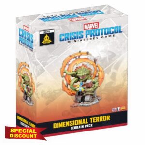 Asmodee | Marvel: Crisis Protocol - Dimensional Terror Terrain Pack | Miniatures Game | Ages 14+ | 2 Players | 90 Minutes Playing Time