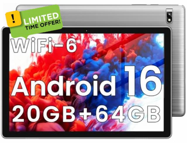 2026 Latest Android 16 Tablet with Gemini AI