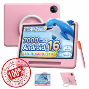 P10 Kid Kids Tablet with Silicone Case & Stylus Pen