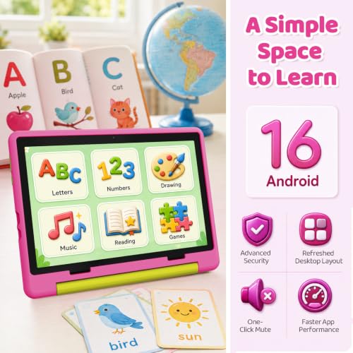 Tablet for Kids with 64GB+1TB Expand