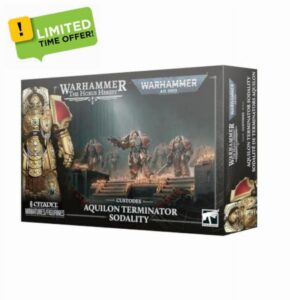 Games Workshop - Custodes: Aquilon Terminator Sodality                                                          Warhammer 40