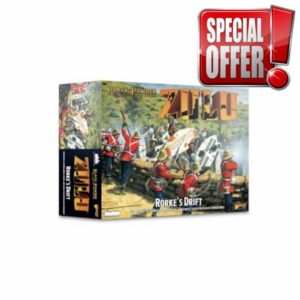 Warlord Games Black Powder Epic Battles: Zulu - Rorke's Drift Battle Set                                                          Highly Detailed Epic Scale Plastic Miniatures by Warlord Games