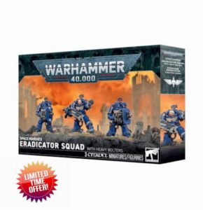 Games Workshop - Space Marines: Eradicator Squad with Heavy Bolters                                                          Warhammer 40