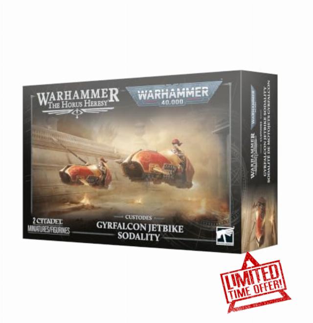 Games Workshop - Custodes: Gyrfalcon Jetbike Sodality Warhammer 40