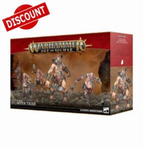 Games Workshop - Warhammer - Sons of Behemat: Stomper Tribe                                                          Warhammer - Age of Sigmar - Sons of Behema