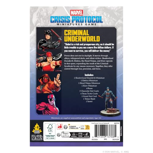 based in the Marvel Universe. Adding Shadowland Daredevil & Elektra to your game