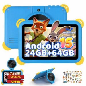 Gleeso Kids Tablet Android 15 Tablet for Kids 7 inch