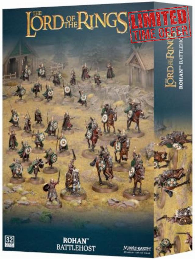 Games Workshop - Middle-Earth SBG: Rohan Battlehost Middle Earth Strategy Battle Game