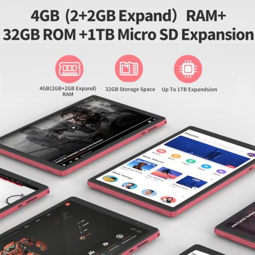 Android Tablet 32GB+1TB TF Expand