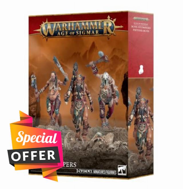 Games Workshop - Warhammer - Sons of Behemat: Boss-Stompers                                                          Warhammer - Age of Sigmar - Sons of Behema