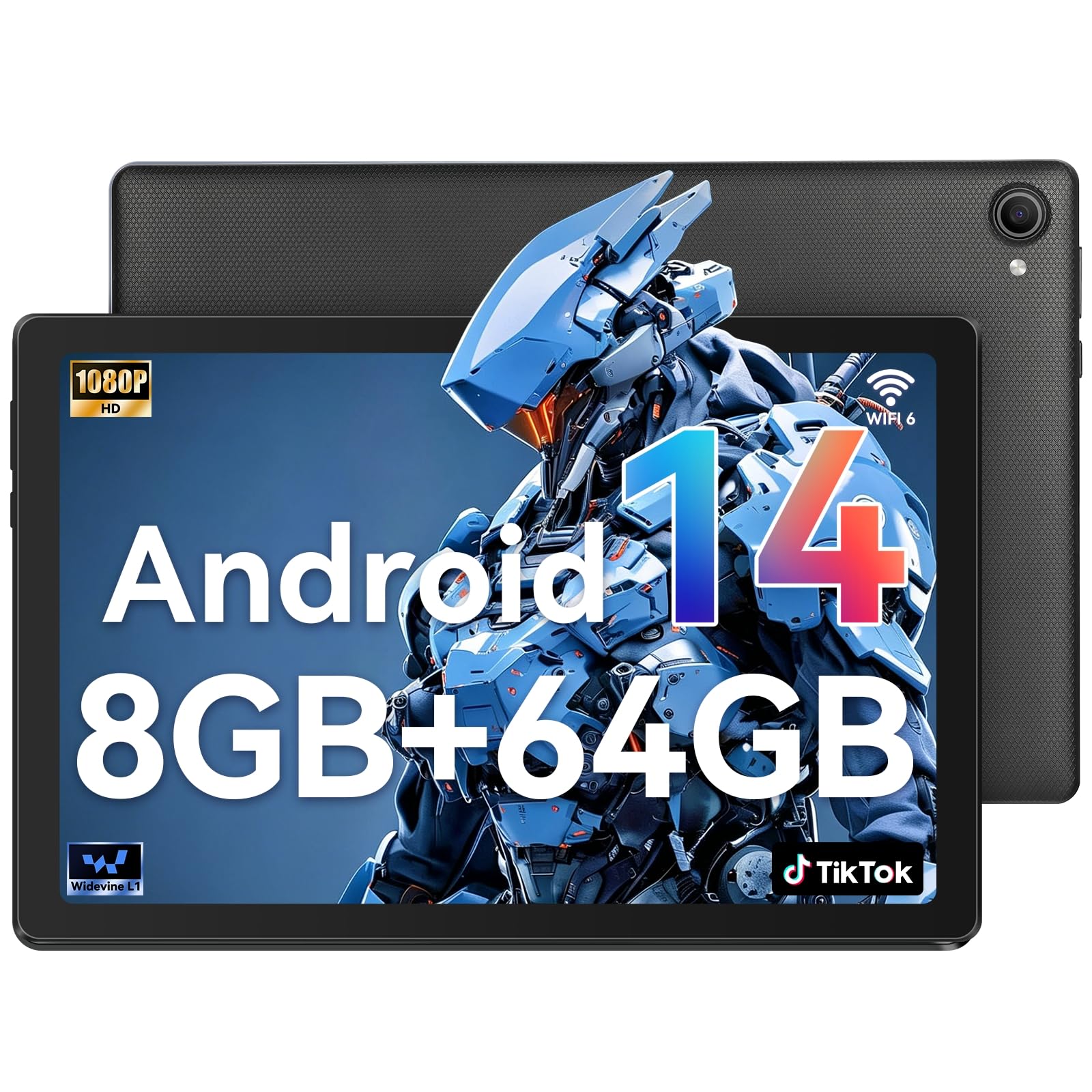 1280 * 800 IPS HD Screen(Black)