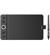 GAOMON WH851 Wireless Drawing Tablet,Battery-Free AP519 Digital Pen, 8 Programmable Press Keys, I...